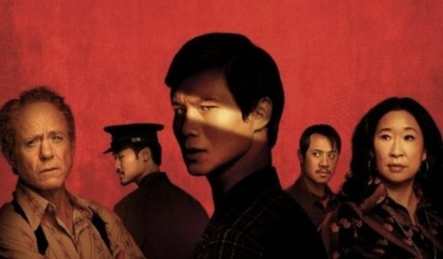 왼쪽부터 미국 CIA 요원 끌로드(로버트 다우니 주니어 분), 베트공 비밀경찰이자 주인공의 친구 만(듀이 응우옌 분), 주인공 ‘나’(호아 쉬안데 분), 주인공의 친구이자 베트공에 대한 원한이 짙은 본(프레드 응우옌 칸 분), 주인공의 여자친구 소피아 미즈모리(산드라 오 분) ⓒ