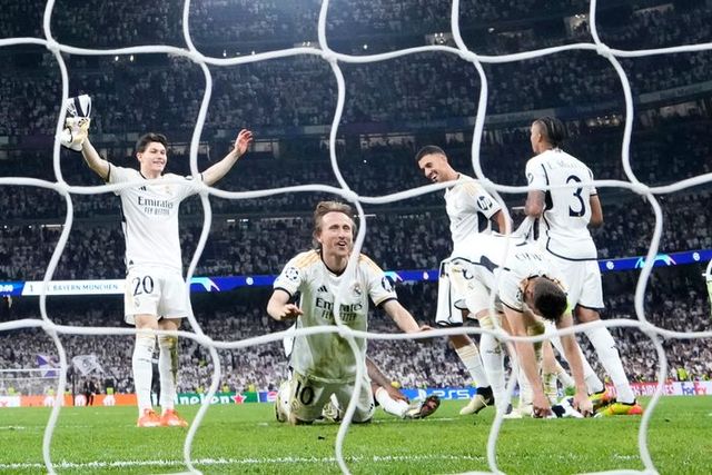 구단 통산 18번째 결승 무대에 오른 레알 마드리드. ⓒ AP=뉴시스