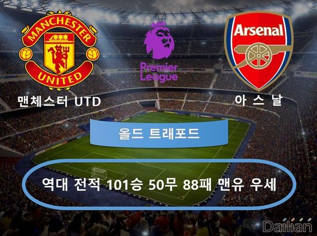 맨유 vs 아스날. ⓒ 데일리안 스포츠