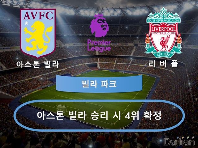 아스톤 빌라 vs 리버풀. ⓒ 데일리안 스포츠
