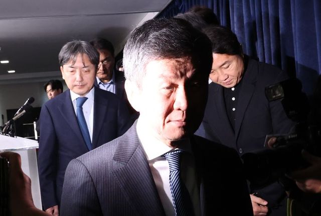 사실상 축구협회장 4선 도전 의지를 피력한 정몽규 회장. ⓒ 데일리안 방규현 기자