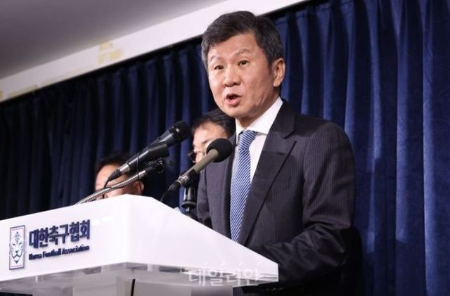 정몽규 대한축구협회장. ⓒ 데일리안 방규현 기자