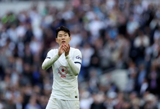 리그 득점 8위에 오르며 올 시즌을 마감한 손흥민. ⓒ AP=뉴시스