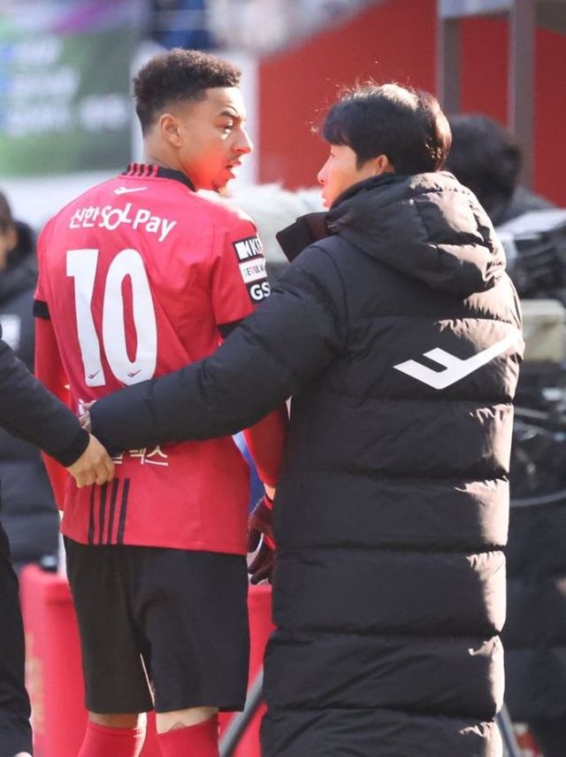 FC서울 제시 린가드-김기동 감독. ⓒ 데일리안 방규현 기자