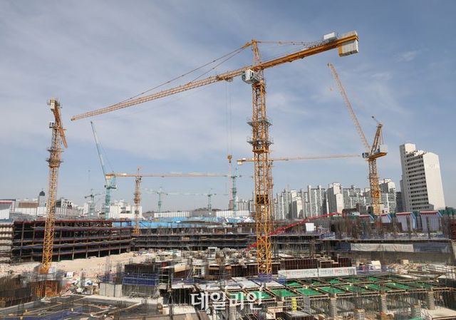 서울 동대문구 한 주택재건축현장 모습. ⓒ뉴시스