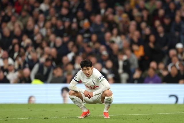 혹사 논란의 중심에 선 손흥민. ⓒ AP=뉴시스