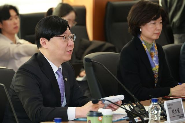 김소영 금융위원회 부위원장이 지난 3월 14일 오전 서울 여의도 한국거래소에서 열린 기업 밸류업 지원방안 관련 기관투자자 간담회에 참석해 발언하고 있다.ⓒ금융위원회