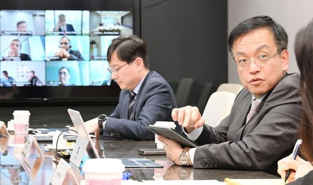 최상목 부총리 겸 기획재정부 장관이 지난달 14일 오후 서울 중구 한국투자공사에서 열린 밸류업 프로그램 해외투자자 간담회에 참석해 발언하고 있다.ⓒ기획재정부