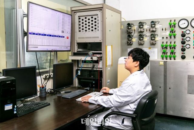 한국기계전기전자시험연구원(KTC) 기계소재부품센터 시험사진.ⓒKTC