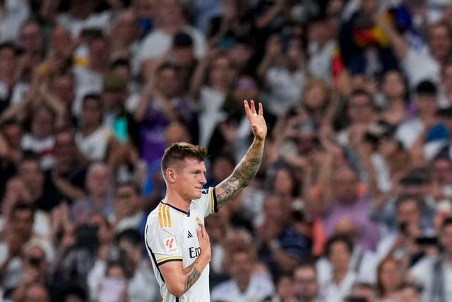 은퇴를 예고한 토니 크로스. ⓒ AP=뉴시스