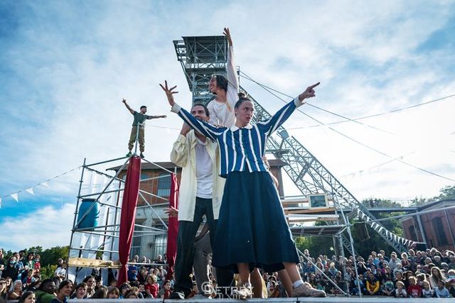 제20회 안산국제거리극축제가 4일 화려하게 개막했다. ⓒ안산시 제공