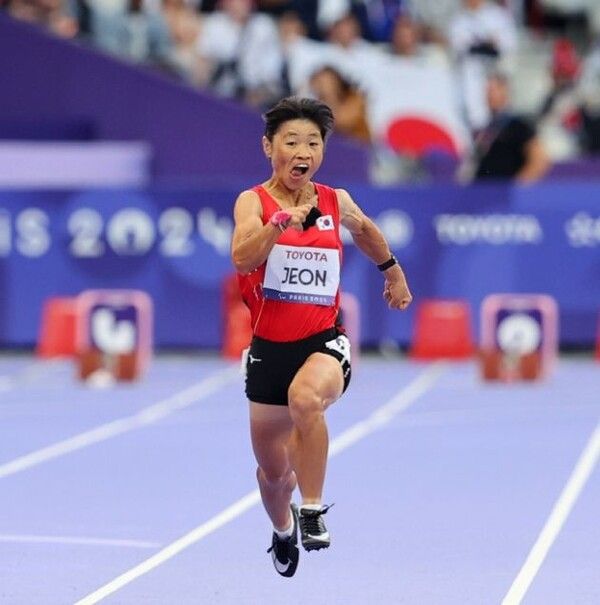 진안군 전민재 육상선수, 제17회 파리 패럴림픽서 유종의 미