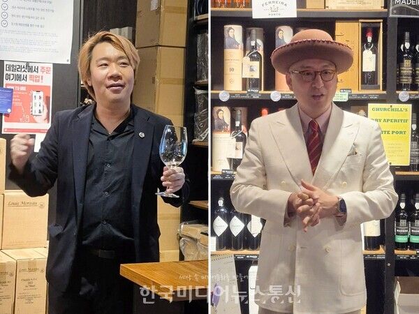 (왼쪽) 와인비엠 유민영 대표 (오른쪽) 뱅가드와인머천트 정해강 대표