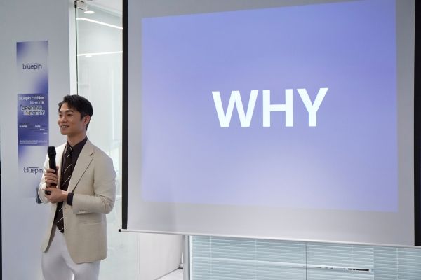 차상운 ㈜블루핀 대표는 모든 프로젝트의 출발점을 ‘이 일을 왜 하는가’에 두며, 비즈니스 전반을 아우르는 본질적 사고로 조직의 전문성을 이끌고 있다.ⓒ ㈜블루핀