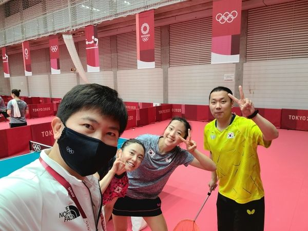 2004년 아테네올림픽 남자탁구 단식 금메달리스트인 유승민 대한체육회장 당선인은 은퇴 후 행정가로 변신해 글로벌 감각을 갖춘 리더로 역량을 인정받았다. ⓒ본인 제공