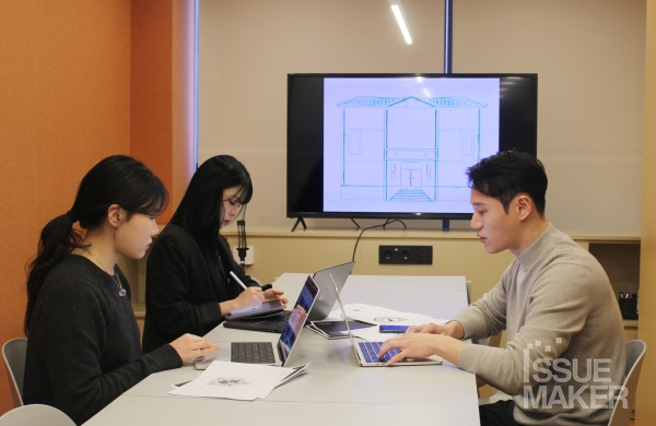 고은기 대표는 각자의 자리에서 최선을 다해 노력해 주는 팀원들에게 감사하다는 말을 전했다. 사진=손보승 기자