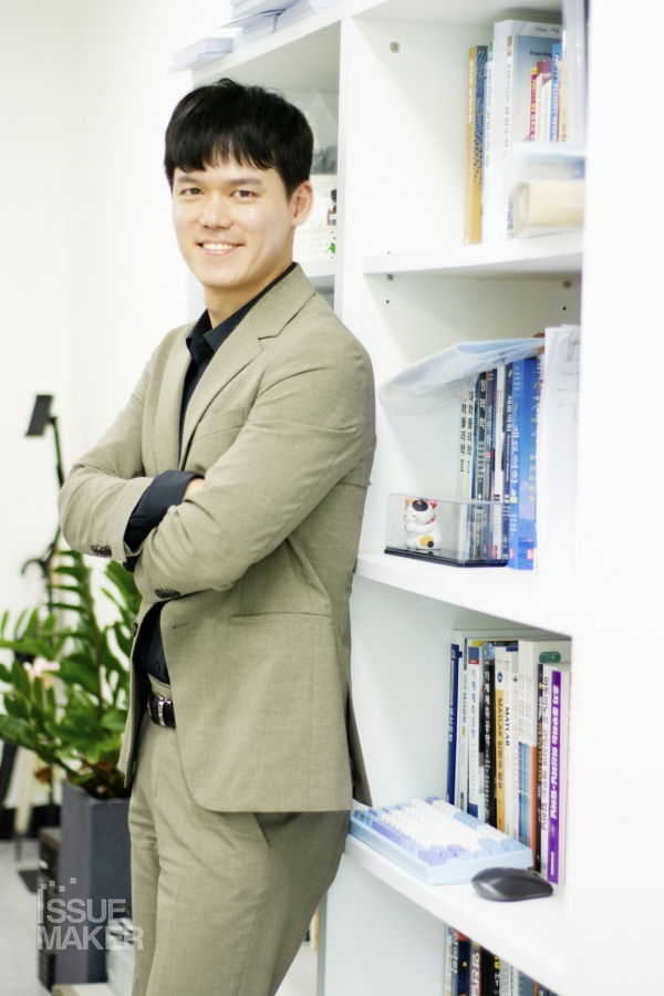 정영 국립부경대 기계공학전공 교수/스마트 기계소재 및 엔지니어링 연구실(사진=임성희 기자)