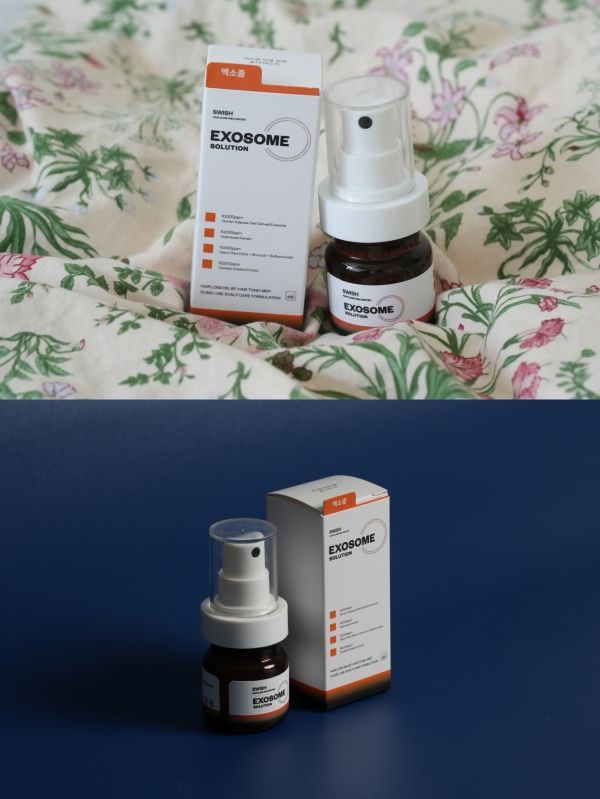 ‘탈모의 공포’로부터의 해방을 위해 탄생한 스타트업 (주)터리낙스는 최근 ‘SWISH’라는 탈모 케어 화장품을 출시했다. ⓒ(주)터리낙스