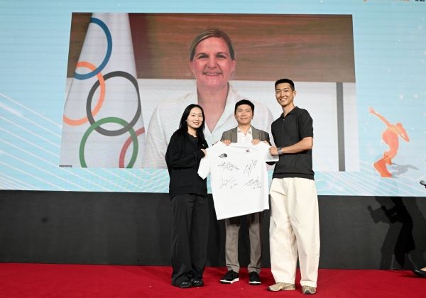 커스티 코번트리 IOC 위원장은 대한체육회 창립 105주년 행사에 화상으로 참여해 한국 체육인들을 격려하는 메시지를 전했다. ⓒ대한체육회