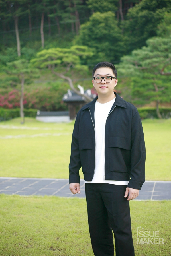 김명준 저스트디자인 대표사진=김남근 기자/장소제공=카페 묘운