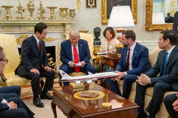 어려운 관문으로 꼽혔던 한·미 관세 협상과 정상회담에서는‘선방’했다는 평가를 끌어냈다. ⓒOfficial White House Photo by Emily J. Higgins./The White House/Flickr