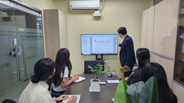 김정철 세무사는 세무법인위더스 경기북부지점을 '직원들과 함께 성장을 꿈꾸는 곳'이라고 표현했다.ⓒ세무법인위더스 경기북부지점