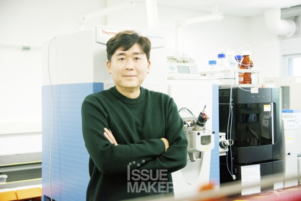 김호진 경상국립대 식품영양학과 교수/식품분석연구실(사진=임성희 기자)