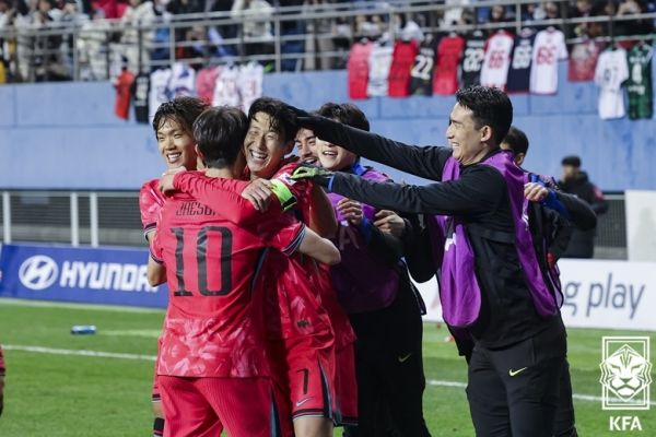 통산 12번째 월드컵 무대에 오르는 한국 축구 대표팀은 개최국 멕시코, 남아프리카공화국, 그리고 유럽 플레이오프 D조 승자와 함께 A조에 편성됐다. ⓒ대한축구협회