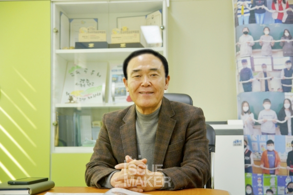 임후군 광주광역시 주민자치연합회장/화정 1동 주민자치회장(사진=임성희 기자)