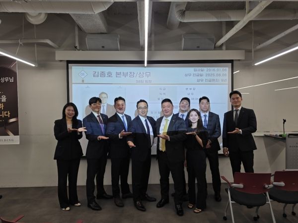 김종호 본부장은 원빌딩부동산중개(주) 200여 명의 구성원 중 유일한 상무 직급 임원이다. ⓒ원빌딩