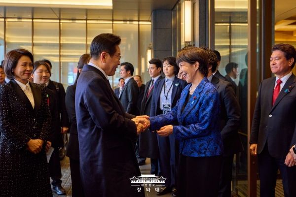 국내 정치 기반을 탄탄히 다진 다카이치 사나에 총리의 일본이 앞으로 한·일 관계에서 어떤 자세를 취할지도 주목된다. ⓒ대한민국 청와대