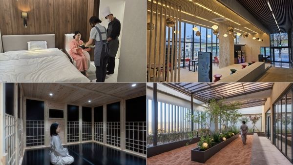성모한방병원은 전 병상을 1인실 스위트룸으로 구성하고 카페, 게르마늄 황토볼 지압·저온 찜질방, 운동시설, 대기업 영양팀 식단까지 갖춰 공간 자체가 치료가 되는 병원을 지향한다. ⓒ성모한방병원