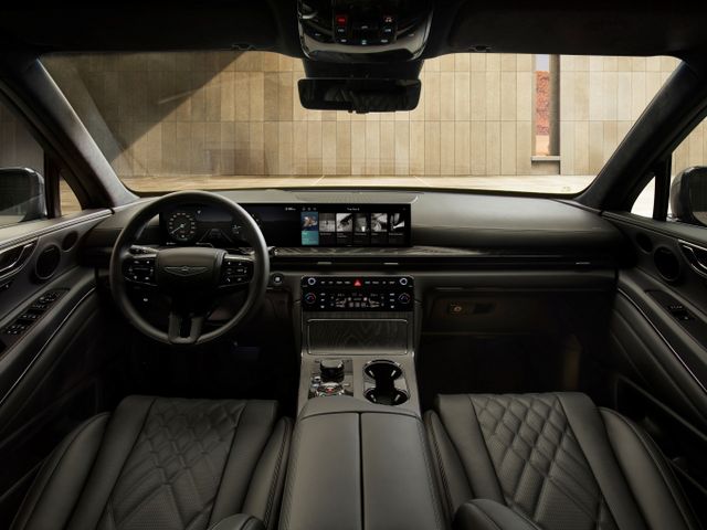 제네시스 GV80 블랙·GV80 쿠페 블랙 인테리어 /사진=제네시스