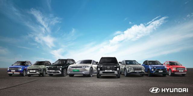 현대차가 현지 전략 SUV를 앞세워 인도 시장에서 판매량을 늘리고 있다. /사진=현대차