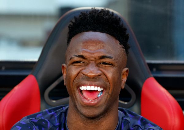 레알마드리드 소속 비니시우스 주니어의 발롱도르 수상이 유력하다는 보도가 나왔다. 사진은 지난 4월 마요르카와의 리그 경기에서 비니시우스의 모습. /사진=로이터