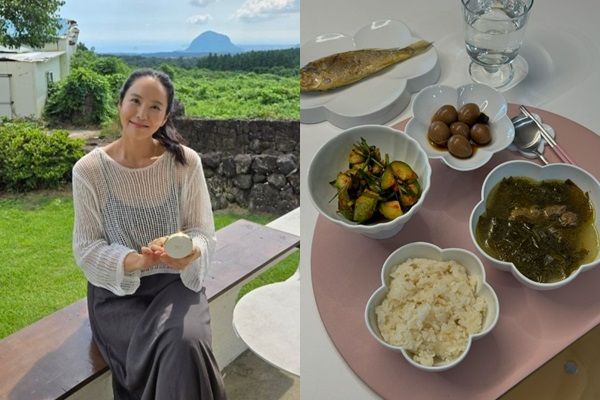 방송인 박지윤의 근황이 공개됐다. /사진=박지윤 인스타그램