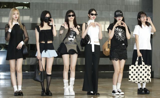  아이브가 26일 밤 일본 NHK의 대표적 음악 프로그램에 출연한다. 사진은 지난 2024년 일본으로 향할 당시의 아이브. /사진=뉴스1 