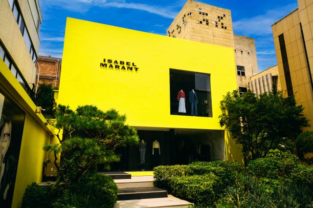 LF 이자벨마랑 청담 플래그십 스토어 '옐로우하우스'는 최근 12년 만에 리뉴얼을 진행했다. 이자벨마랑 청담 플래그십 '옐로우 하우스'. /사진=LF