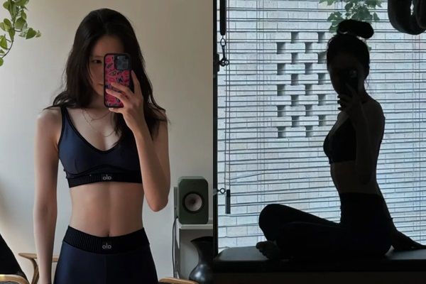 가수 겸 배우 손나은이 자기관리 끝판왕 면모를 선보였다. /사진=손나은 인스타그램