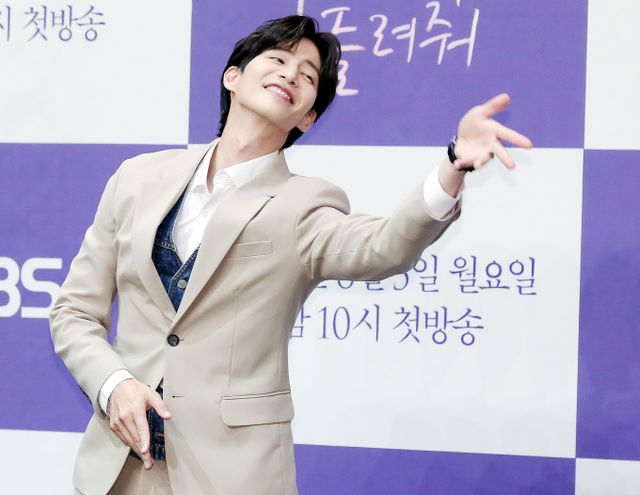 배우 송재림이 향년 39세로 사망했다. 사진은 송재림이 2019년 8월1일 서울 구로구 라마다 신도림 호텔에서 열린 KBS 2TV 월화드라마 '너의 노래를 들려줘' 제작발표회에 참석한 모습. /사진=머니투데이 