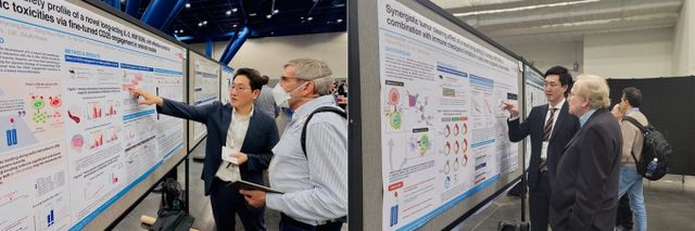 한미약품이 미국 휴스턴에서 열린 면역항암학회(SITC)에서 면역조절 항암 혁신신약 성과를 발표했다. /사진=한미약품