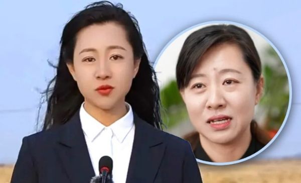 중국 동북부 랴오닝성 선양의 위홍문화관광이 올린 홍보 영상 속 공무원이 '뷰티 필터' 앱을 사용해 화제다. /사진=홍콩 사우스차이나모닝포스트 갈무리