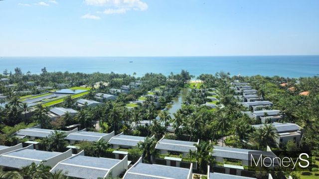 리젠트 푸꾸옥 객실에서 바라본 리조트 전경. /사진=최유빈 기자