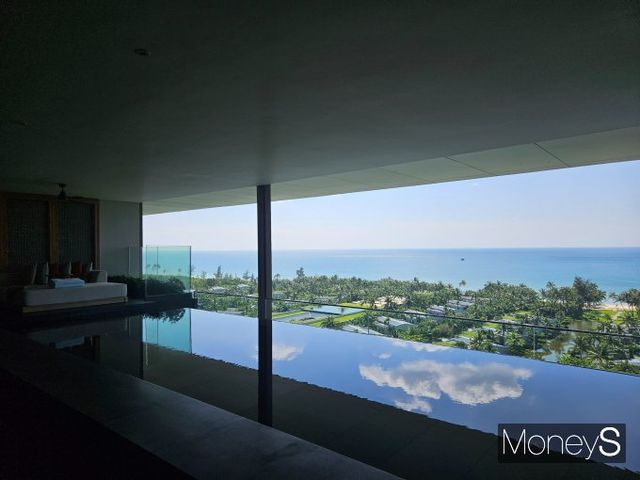 리젠트 푸꾸옥 객실에서 바라본 리조트 전경. /사진=최유빈 기자