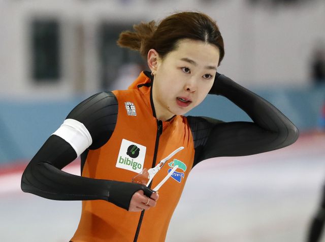 김민선이 스피드스케이팅 시즌 첫 경기에서 동메달을 따냈다. 사진은 지난해 국내 선수권대회 모습. /사진=뉴시스