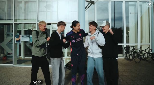 조규성의 소속팀 미트윌란이 부상으로 재활중인 조규성의 근황을 전했다. /사진=미트윌란 구단 공식 홈페이지 영상 캡처