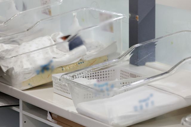 서울시가 '위기 임산부' 지원과 '장애친화 산부인과' 서비스 등 취약계층을 위한 출산·양육 복지에 힘쓰고 있다. 사진은 서울 시내의 한 산후조리원 신생아실 모습. /사진=뉴시스