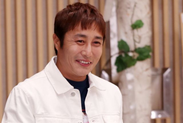 입양한 전처 딸이 김병만에게 고마운 마음을 드러낸 것으로 알려졌다. 사진은 김병만이 '정글의 법칙 in 남극' 제작발표회에 참석한 모습. /사진=머니투데이