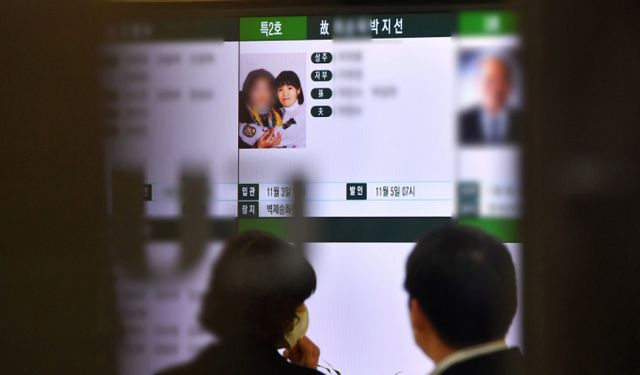 개그우먼 고(故) 박지선의 4주기가 돌아왔다. 사진은 2020년 11월 서울 양천구 이대목동병원 장례식장에 마련된 개그우먼 박지선과 모친의 빈소 모습. /사진=머니투데이(공동취재단)