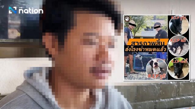 태국의 한 남성이 입양한 반려견을 잡아먹은 사실이 드러나 충격을 주고 있다. /사진=태국 현지 매체 '네이션' 캡처